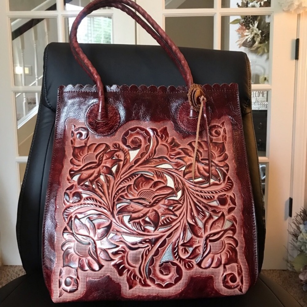 COPY 🔥Rare Patricia Nash Red Cavo ❤️